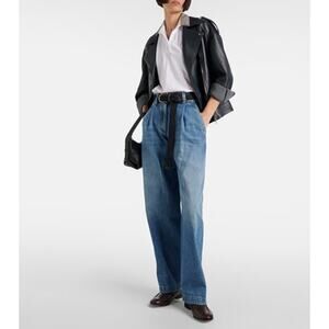 Brunello Cucinelli The Pleated Extra Wide Leg Jean